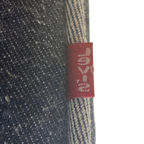 Levis Women’s Blue Denim With Suzan Briganti Inner Print Lining Backpack Sz M - Picture 8 of 13